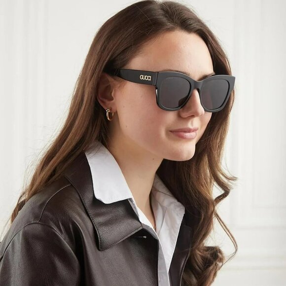 Gucci GG1789S Sunglasses – Black Square Frame Grey Lenses | Model GG1789S 001 - Picture 9 of 12